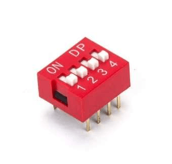4 PIN DIP SWITCH